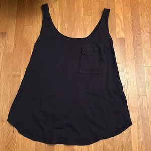 Lucky Brand Navy Sleeveless Top
